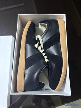 zapatos para hombre - 👟 Maison Margiela Luxury Calzado – Negro – Talla 12 US (UK 46) 🇩🇴