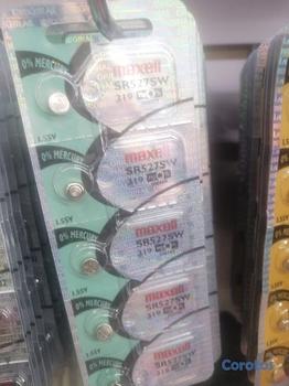 accesorios para electronica - Cajas pilas 377 371 y mas de marca Maxell original