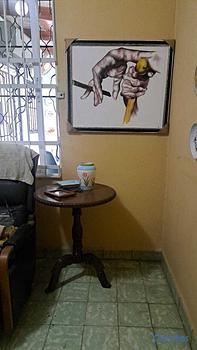 muebles y colchones - Mesa alta auxiliar