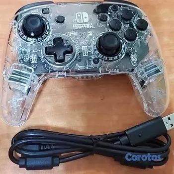 consolas y videojuegos - Control Nintendo Afterglow Original En su caja