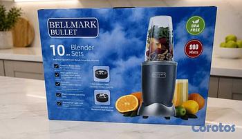 electrodomesticos - Licuadora Bellmark Bullet 10 Piezas – 900W 
