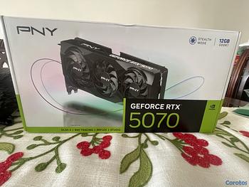 computadoras y laptops - GPU RTX 5070 12 GB PNY