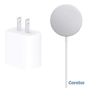 accesorios para electronica - Vendo cargador 🔌 MagSafe con su adaptador de carga para iPhone 