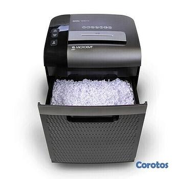impresoras y scanners - TRITURADORA DE PAPEL ROYAL 1630MC, 16 HOJAS, 30 MINUTOS DE USO CONTINUO