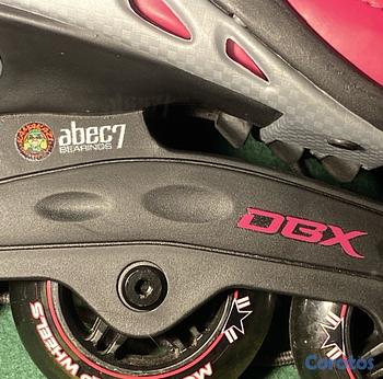 bicicletas y accesorios - Patines en línea + accesorios de protección DBX ABEC7 talla 6 