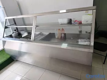 equipos profesionales - vitrina tipo baño de maría 