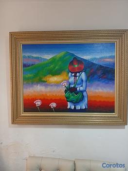 decoración y accesorios - cuadro Dionicio blanco 