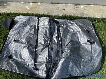 bicicletas y accesorios - Funda transporte bicicleta acolchada 