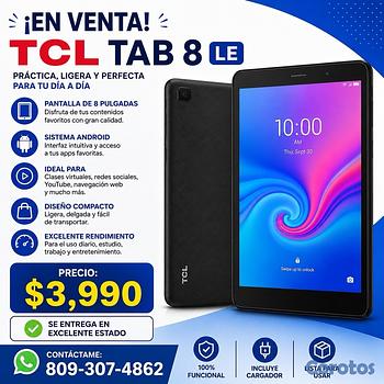 celulares y tabletas - TCL TAB 8 LE