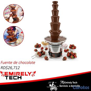 equipos profesionales - Fuente de cocolate dispensadora cascada de chocola