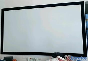 tv - pantalla por proyector tv 120" grande