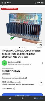 plantas e inversores - vendo inversor tracé carga rápida Inverter 