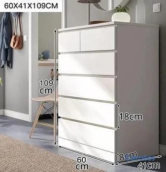 muebles y colchones - *GABETERO DE 6 GABETAS*

▪️ *DE MADERA* TIPO BIURI

▪️MEDIDA: *109X60X41CM*