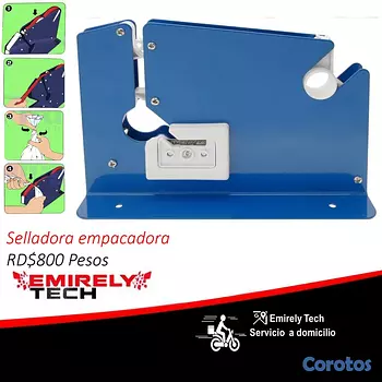 equipos profesionales - Sellador de bolsas de cinta empacadora de acero precintadora selladora cuello