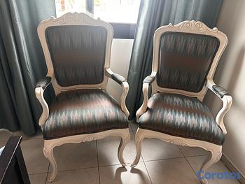 decoración y accesorios - juego de sillas 