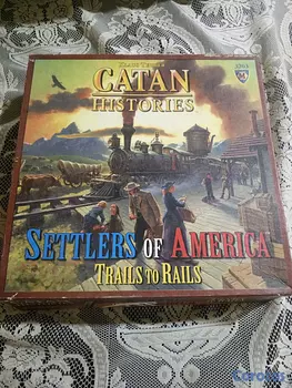 hobby y coleccion - Juego de mesa Catan Histories Settlers of America – Completo y en buen estado