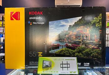 tv - SMART TV KODAK DE 55 PULGADAS GOOGLE TV CONTROL POR VOZ 4K 2026 NUEVAS #SMARTTV
