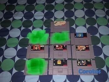 consolas y videojuegos - Cintas originales Super Nintendo 