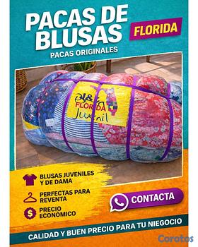 ropa para mujer - Paca de blusa j&c florida 