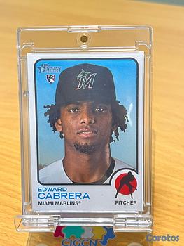 hobby y coleccion - 2022 Topps Heritage High Number - Edward Cabrera #