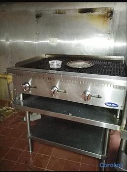 equipos profesionales - Vendo parrilla para negocio 