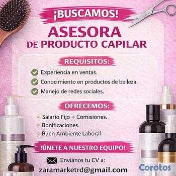 empleos disponibles - Vendedora con experiencia en redes sociales