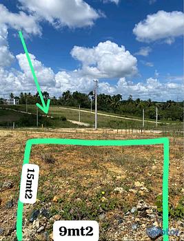 solares y terrenos - Solar135mt2 En Villa Mella Con Título Y Servicios - Separa Con $20,000