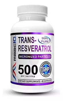 Salud y Equipamiento Médico - Maac10 Transveratrol De 500 Mg