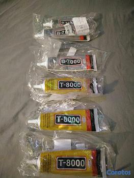 otros electronicos - Disponible  B-7000 y T-8000 pegamento para cel y pantalla original el grande. B