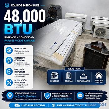 aires acondicionados y abanicos - ❄️ 48,000 BTU DISPONIBLES ❄️