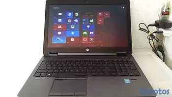 computadoras y laptops - laptop hp zbook Gamer 17 Pulg Core i7 Ram 16gb Disco 656gb Nvidea 12gb