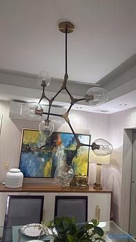 decoración y accesorios - Lámpara colgante decorativa de diseño moderno y elegante.