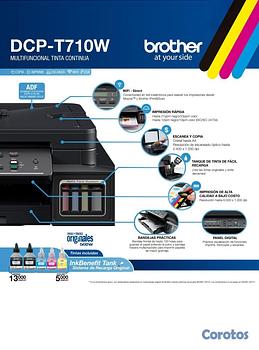 impresoras y scanners -  IMPRESORA MULTIFUNCIONAL BROTHER  DCP-720DW



