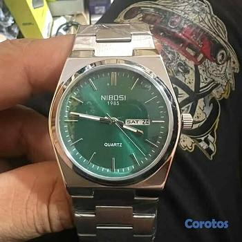 joyas, relojes y accesorios - Reloj Nibosi Movimiento Cuarzo japonés fechero man