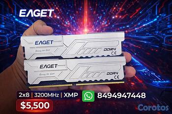 computadoras y laptops - RAM DDR4 3200MHZ 