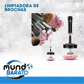 salud y belleza - LIMPIADOR DE BROCHAS DE MAQUILLAJE ELÉCTRICO.