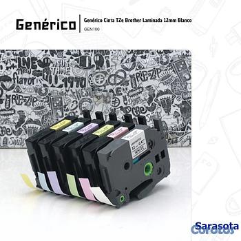 impresoras y scanners - Genérico Cinta TZe Brother Laminada 12mm Varios co
