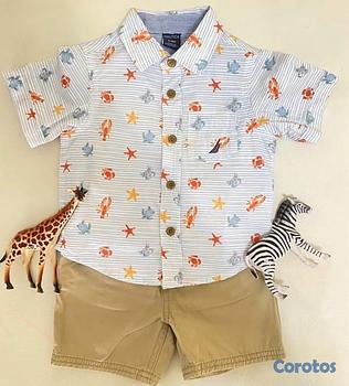 ropa y zapatos - Conjunto Náutica. Size: 6-9 meses. $500 pesos. 🤩