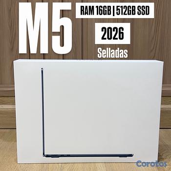 computadoras y laptops - MacBook Air 13.6” Chip M5 – 16GB RAM/512GB SSD Selladas 
