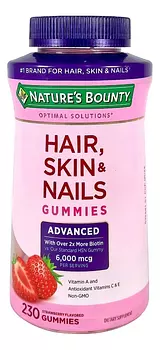 Salud y Equipamiento Médico - Hair Skin Nails Gomas 6000mcg