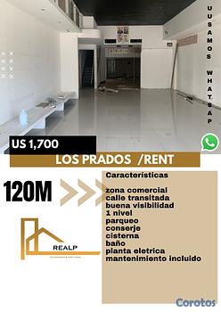 oficinas y locales comerciales - hermoso local en renta 