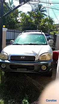 carros -  Hyundai santa fe año  2002