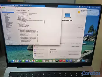 computadoras y laptops - Macbook Pro 2021 (M1pro) 14" 512GB SSD 