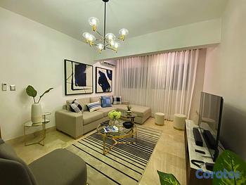 apartamentos - PISO ALTO ESTUDIO AMUEBLADO QUINTAS RINCON LARGO SANTIAGO