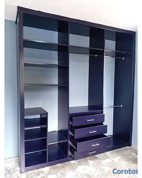 muebles y colchones - Ropero moderno con gavetas 