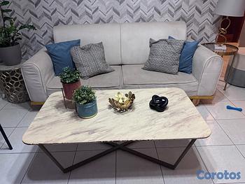 muebles y colchones - Vendo Sofá  y mesa de centro