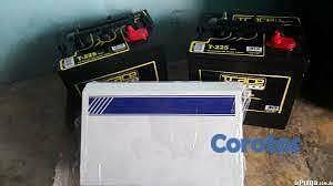 plantas e inversores - kit de inversor de 1.5kw con dos baterías 