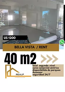 oficinas y locales comerciales - Local en plaza moderna bella vista