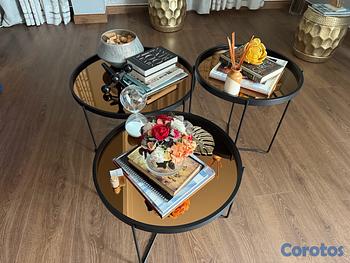 decoración y accesorios - composicion de mesas centro