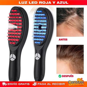 salud y belleza - (envío gratis)Cepillo de Terapia Capilar LED con Vaporizador(pago al entregar)